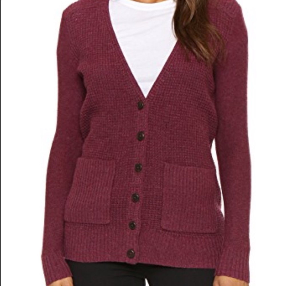 Madewell waffle knit sweater xsmall